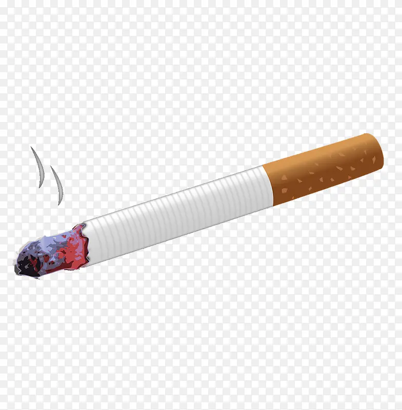 燃烧的烟