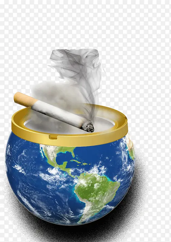吸烟有害地球