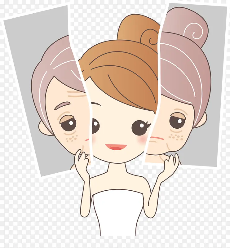 卡通整形女性
