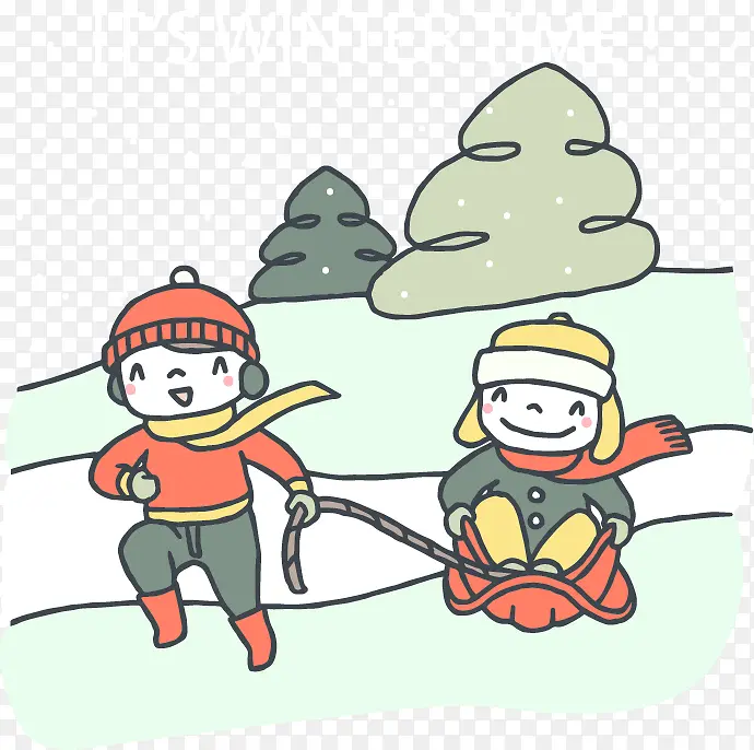 冬天来啦