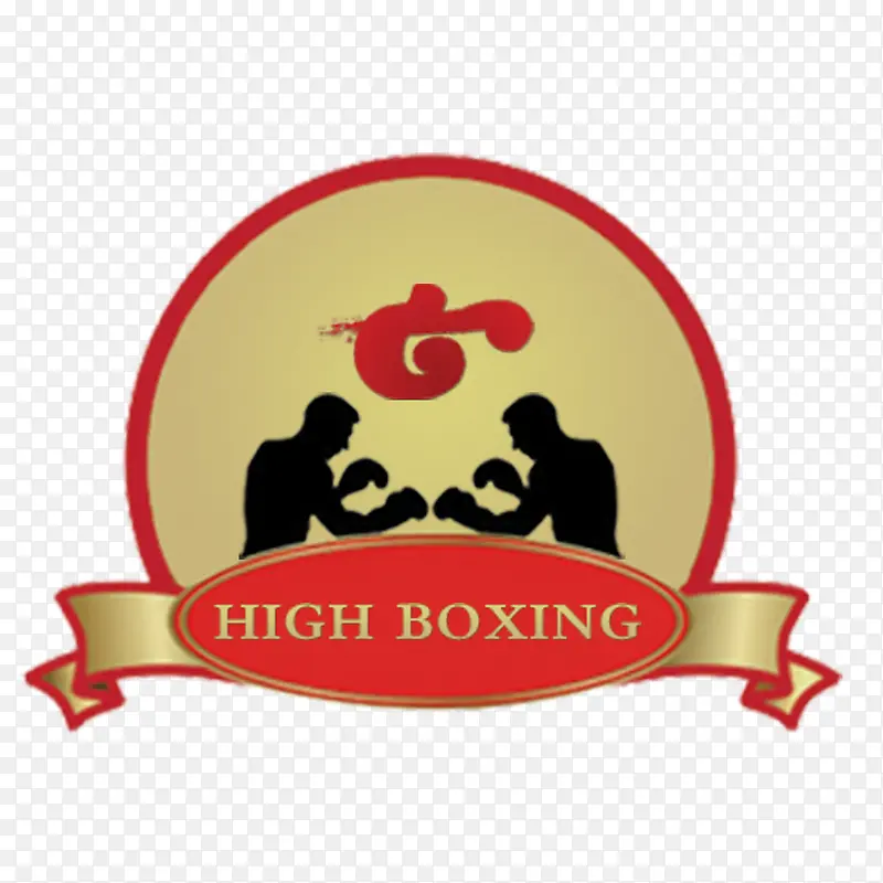 打拳男人健身俱乐部logo