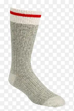 灰色运动袜子