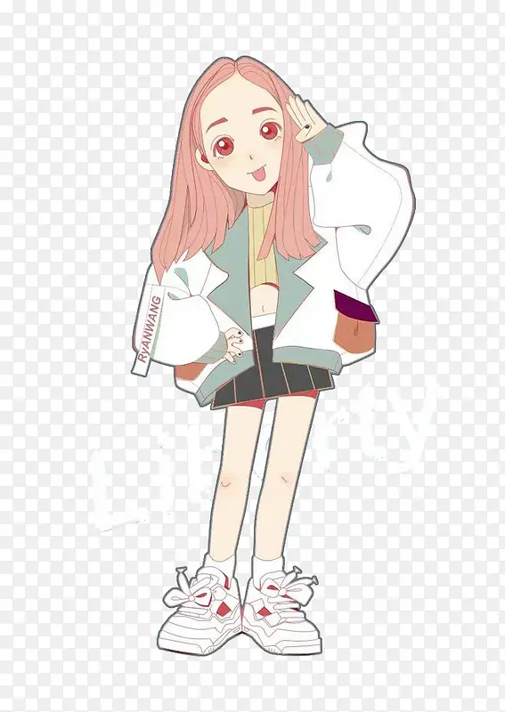 卡通女孩