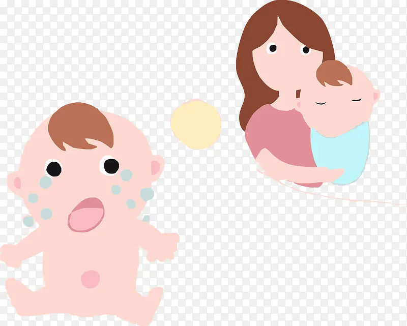 想妈妈的婴儿