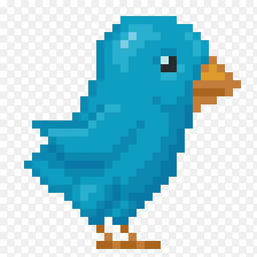 像素推特鸟Amazing-twitter-birds-ico