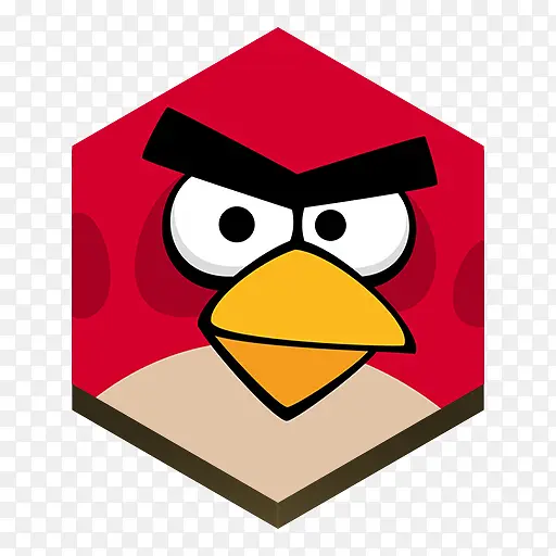 游戏“愤怒的小鸟”图标