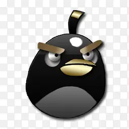愤怒的鸟Black-Gold-icons