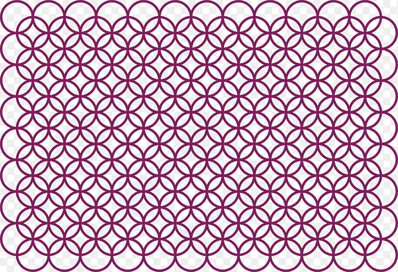 春节紫色铜钱底纹装饰