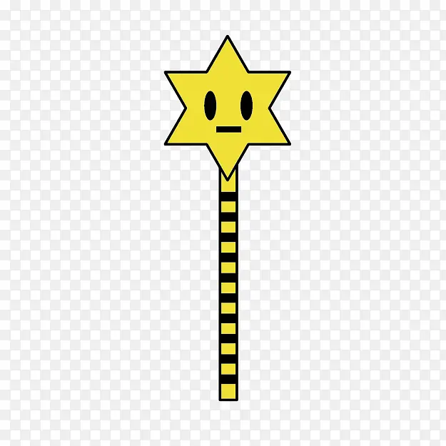 卡通星星魔杖PNG图片素材下载_图片编号ybdxovjy-免抠素材网