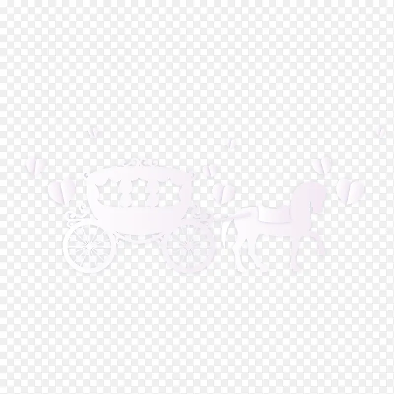 矢量公主马车下载