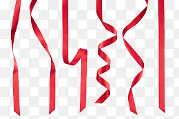 红彩带集合