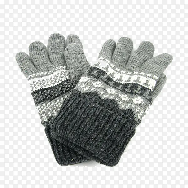 灰色手套