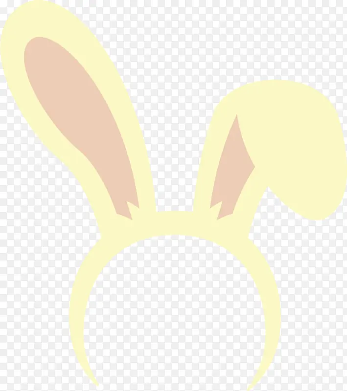 复活节黄色兔耳头箍
