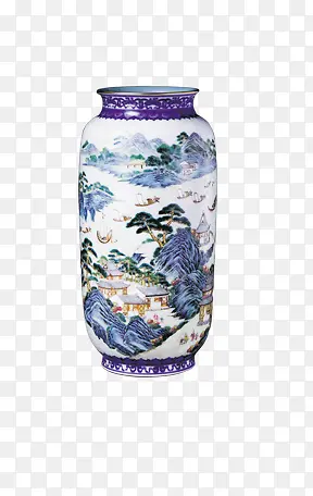 青花瓷罐