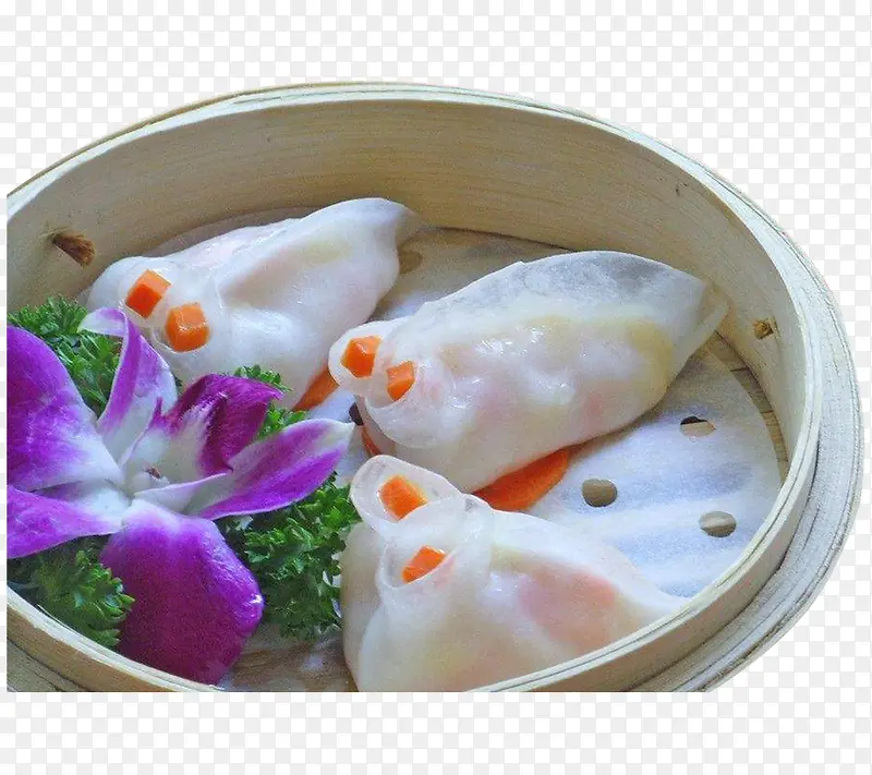 广式传统早点香茜金鱼饺
