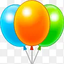 气球三只气球素材