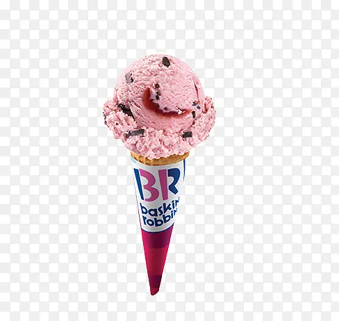 夏天 草莓冰淇淋 甜筒装饰巧克力