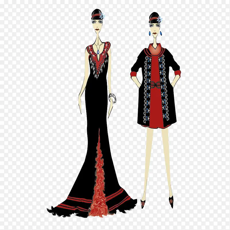 傣族图案服装设计