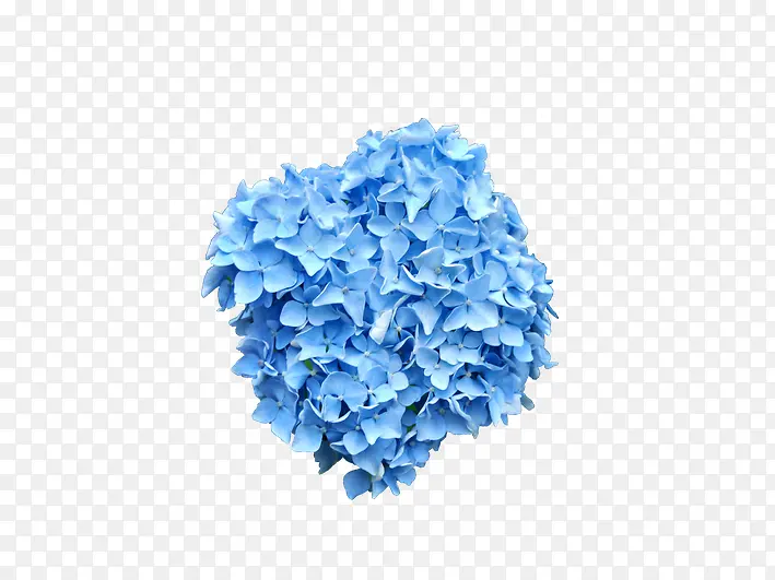 蓝色唯美浪漫花球