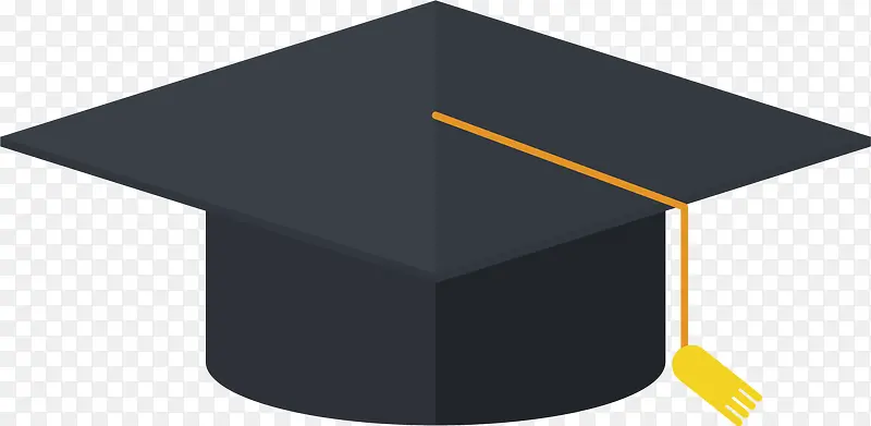 矢量图黑色卡通学士帽PNG图片素材下载_图片编号qlxzxlkq-免抠素材网
