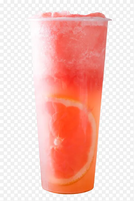 红柚冰沙美味饮品