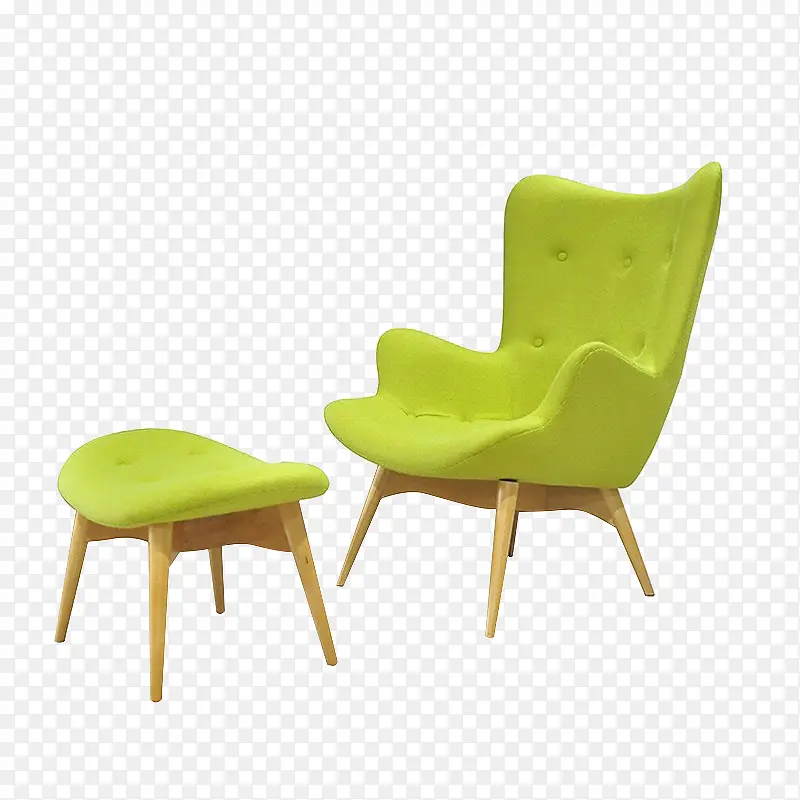 绿色舒适懒人凳