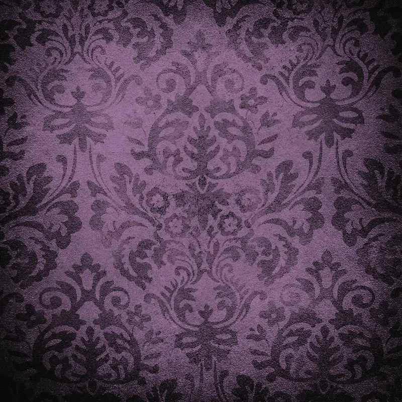 紫色欧式花纹背景