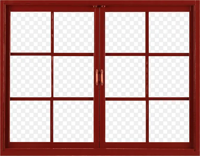 中式木质窗户素材