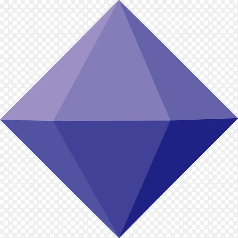 紫色立方体元素
