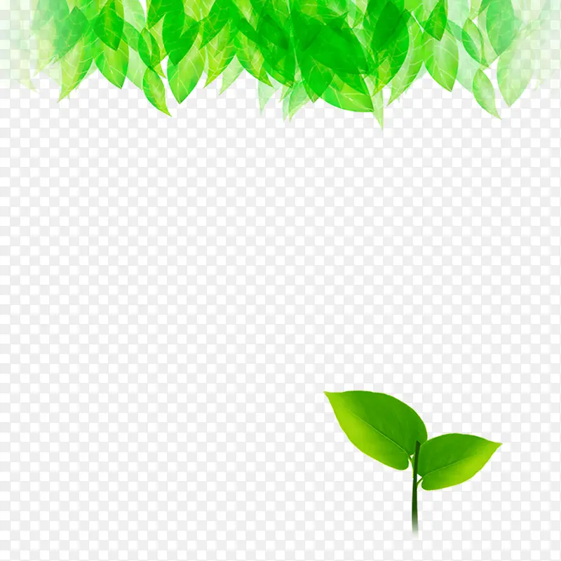 绿色现代植物装饰PNG图片素材下载_图片编号qpdnbvpq-免抠素材网