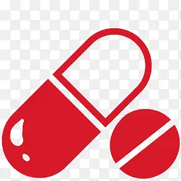 药片红色的medical-icons