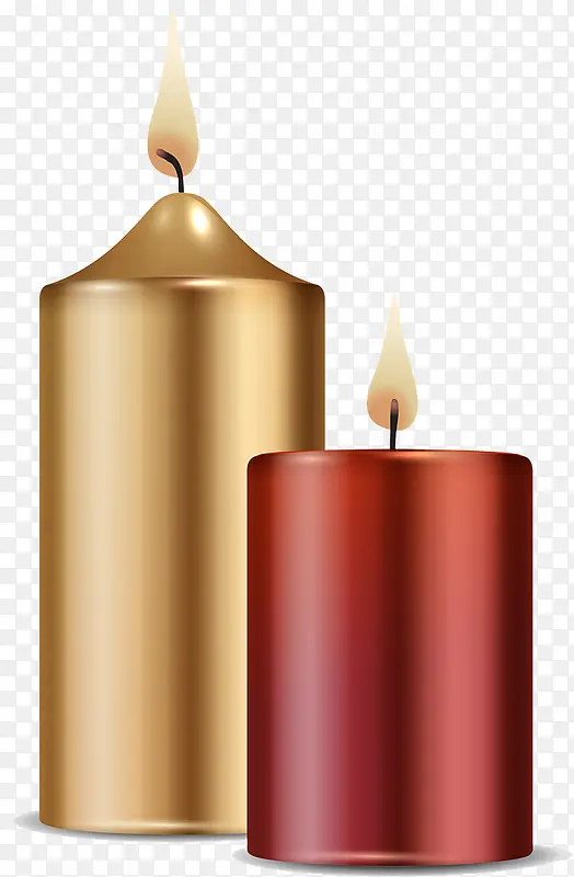 圣诞节平安夜蜡烛