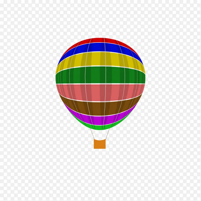 好看的彩色热气球