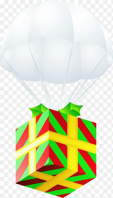 白色设计降落伞梦幻