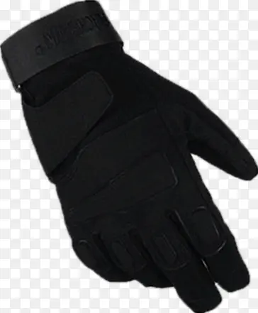 黑色夹棉手套
