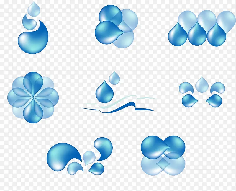 水滴图标合集