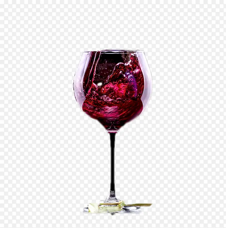 魔幻红酒杯素材图