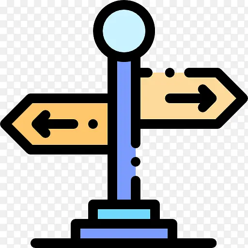 方向路标设计图标