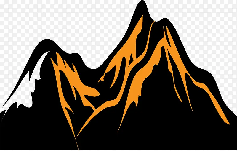 火山山崖