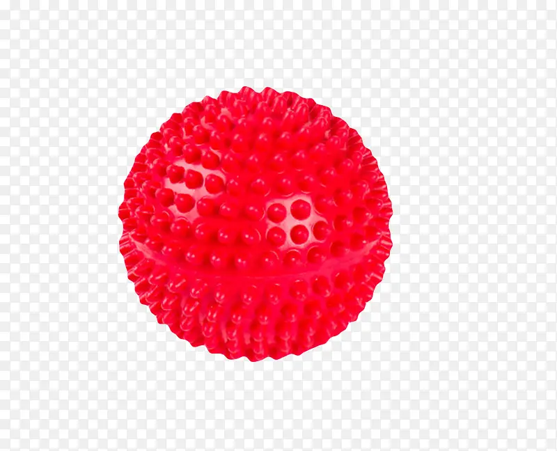 红色绝缘体带刺的球体橡胶制品实