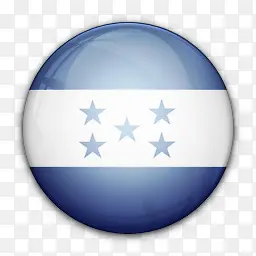 国旗洪都拉斯对世界标志图标