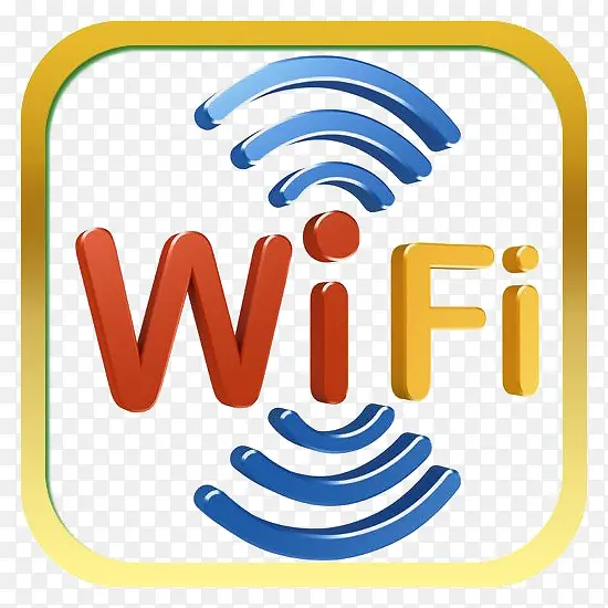 商场免费无线wife上网标志