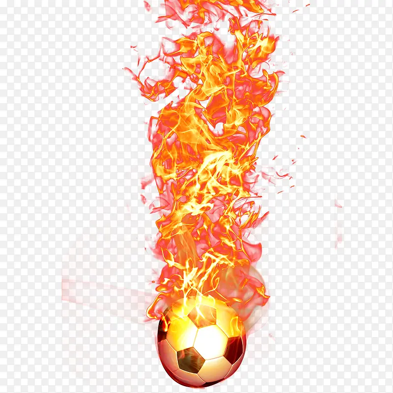 燃烧的足球