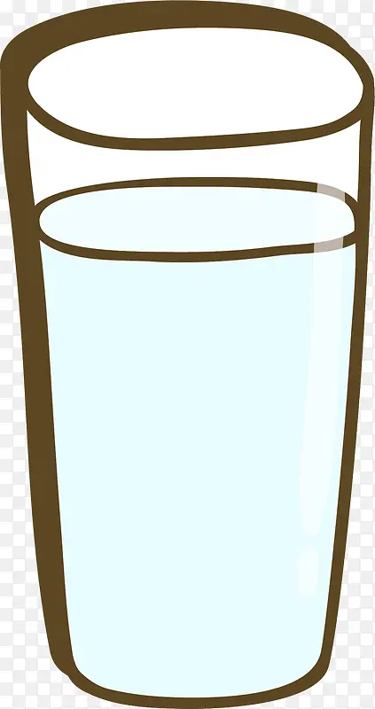 手绘牛奶
