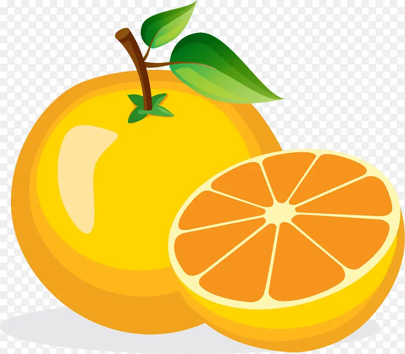 夏季水果橙色橙子