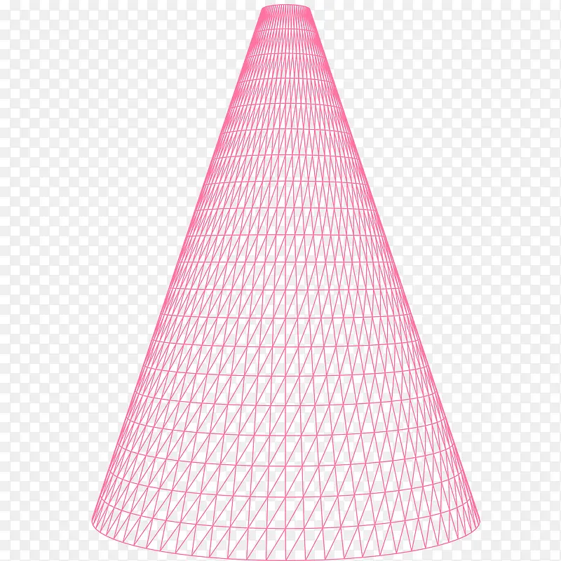 矢量锥体免抠PNG