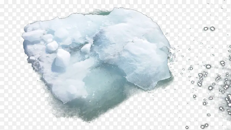 白色浮冰
