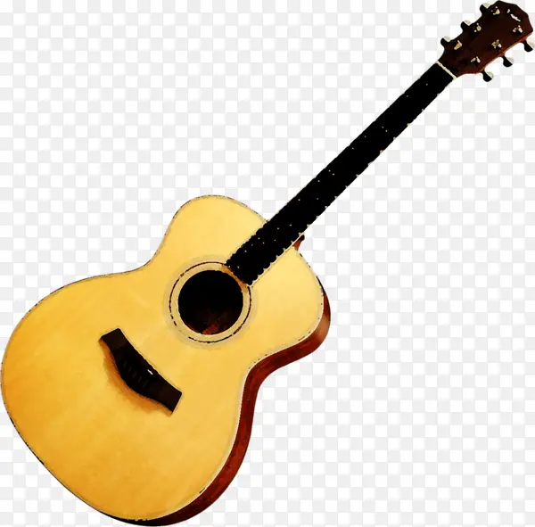 谷黄色吉他