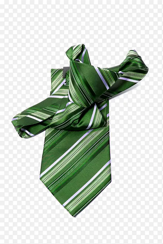 绿色商务领带