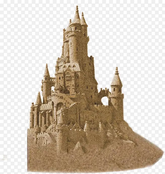 沙滩城堡